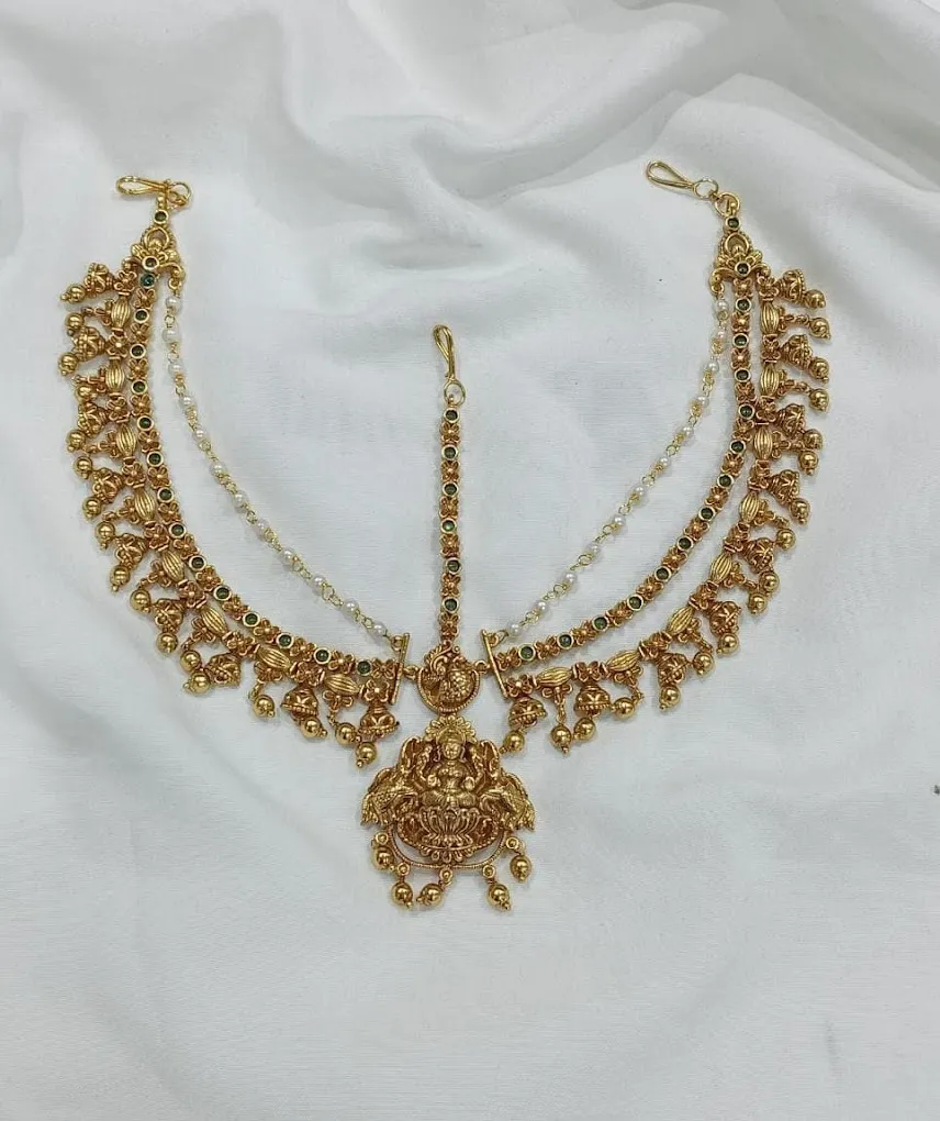 Gold copy bridal art Jewellery